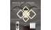LED Ceiling Light with Bluetooth Speaker and RGB Backlight for Bedroom and Living Room VALESO YZD1267 White - Фото № 9