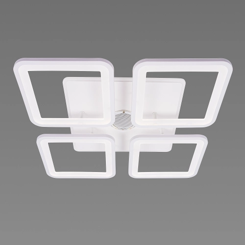 LED Ceiling Light with Bluetooth Speaker and RGB Backlight for Living Room and Bedroom VALESO YZD1268 White - Фото № 2