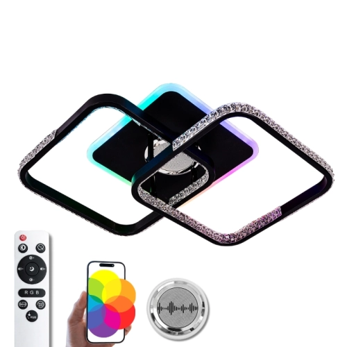 LED chandelier with music column and RGB lighting for bedroom and children's room VALESO YZD1272 - Фото № 8
