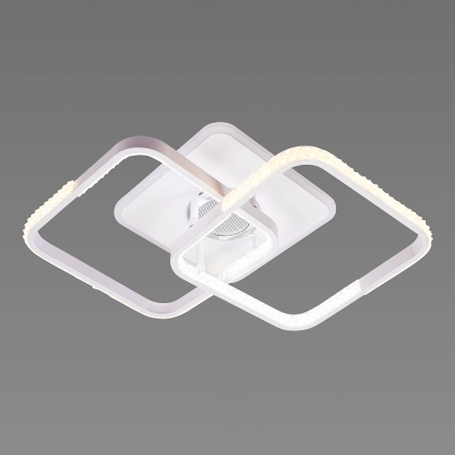 LED Ceiling Light with Bluetooth Speaker and RGB Backlight for Bedroom and Kids Room VALESO YZD1272 White - Фото № 3
