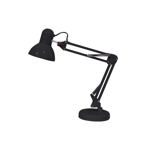 VALESO Table Lamp SM-800A, Metal + Plastic, Black, E27, 60W - Фото № 1