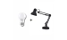 VALESO Table Lamp SM-800A, Metal + Plastic, Black, E27, 60W - Фото № 2