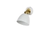 VALESO Wall Lamp BD663-1, 1 Light, Metal, White + Copper, E27, 60W