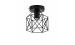VALESO Ceiling Chandelier CD050-1, 1 Light, Metal, Black, E27, 60W