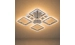 Ceiling chandelier VALESO LI8822/4B CR (RGB), chrome, LED 64W+8W - Фото №1