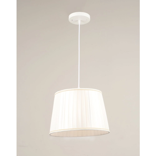 Hanging decorative lamp VALESO N6844/1H for kitchen and bedroom White