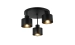 Ceiling chandelier VALESO G 07522/3 Matte Black, black