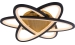 Ceiling chandelier VALESO LI97016-480 BK+WOOD, black + wood, LED 102W - Фото № 3