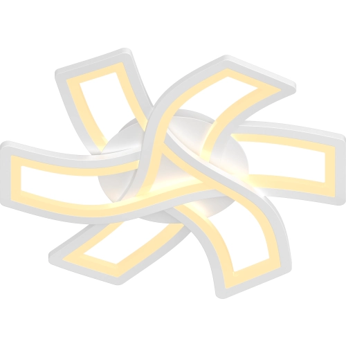 Ceiling chandelier VALESO LI97018-480 WH, white, LED 120W - Фото № 4