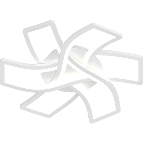 Ceiling chandelier VALESO LI97018-480 WH, white, LED 120W - Фото № 2