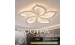 Ceiling chandelier VALESO LI9922-5 WH, white, LED 70W - Фото № 1