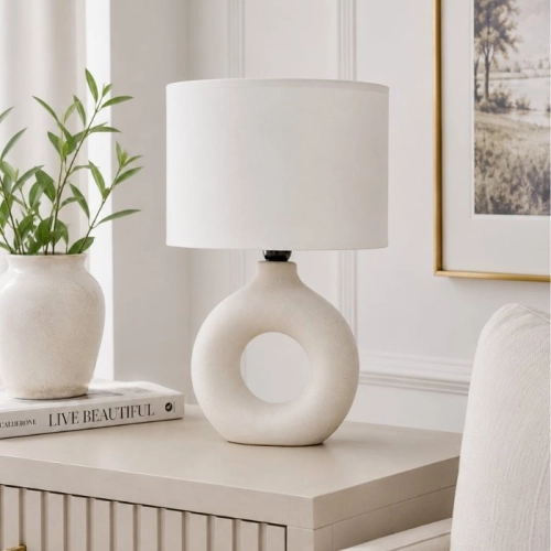 Table lamp VALESO SM-17543 WH, white