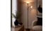 Floor lamp VALESO SM-307, white + black