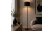 Floor lamp VALESO SM-F0006 BK, black,