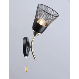 Wall sconce VALESO N6782/1W bronze + black, E27