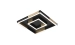 Ceiling chandelier VALESO 3437/300 black + gold, LED 68W