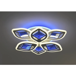 Люстра стельова VALESO 55480/3+3 біла, LED