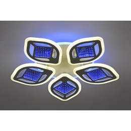 Люстра стельова VALESO 55480/5 біла, LED
