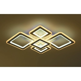 Люстра стельова VALESO 55673/3+2 біла, LED