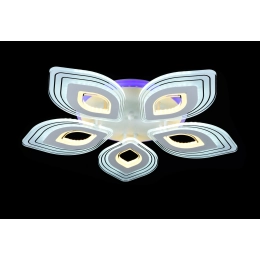Люстра стельова VALESO 55717/5 біла, LED 120W