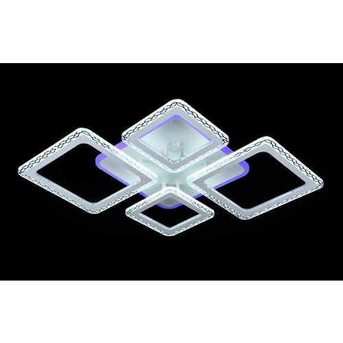 Ceiling chandelier VALESO 55719/2+2 white, LED 92W