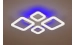 Потолочная люстра VALESO 55737/2+2 белая, LED 104W