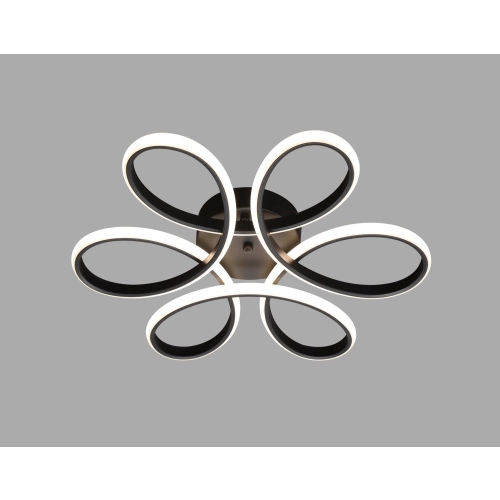 Ceiling chandelier LED VALESO 77111/500 black, 98W - Фото № 3