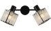 Wall sconce VALESO 2000/2 black - Фото №1