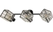 Wall sconce VALESO 2000/3 black - Фото № 3
