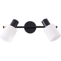 Wall sconce VALESO 2006/2 black+wood