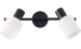 Wall sconce VALESO 2006/2 black+wood - Фото №1