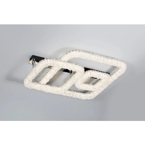LED ceiling chandelier VALESO 33049/800+600 chrome - Фото № 1