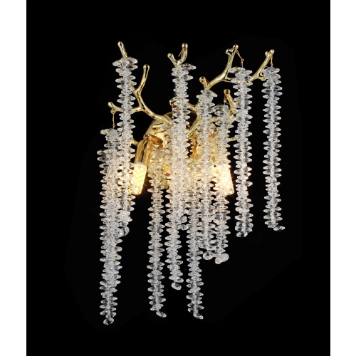 Wall sconce VALESO W33001-2 gold - Фото № 1